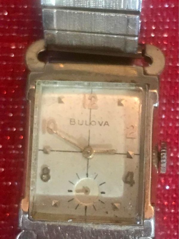 Bulova 10 Karat Gold Watch