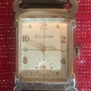 Bulova 10 Karat Gold Watch