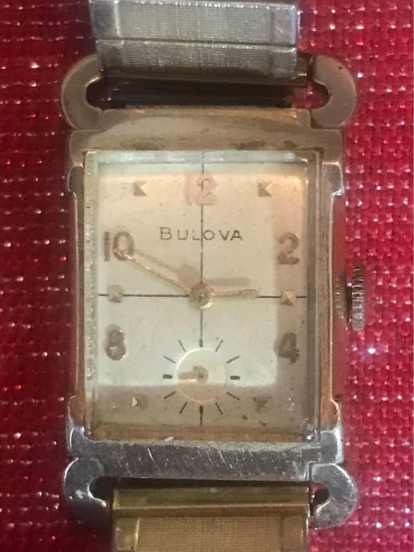 Bulova 10 Karat Gold Watch