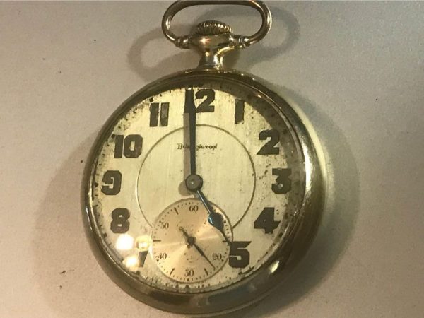 Burlington Watch Co. ABG 10KT Gold Filled Pocket Watch