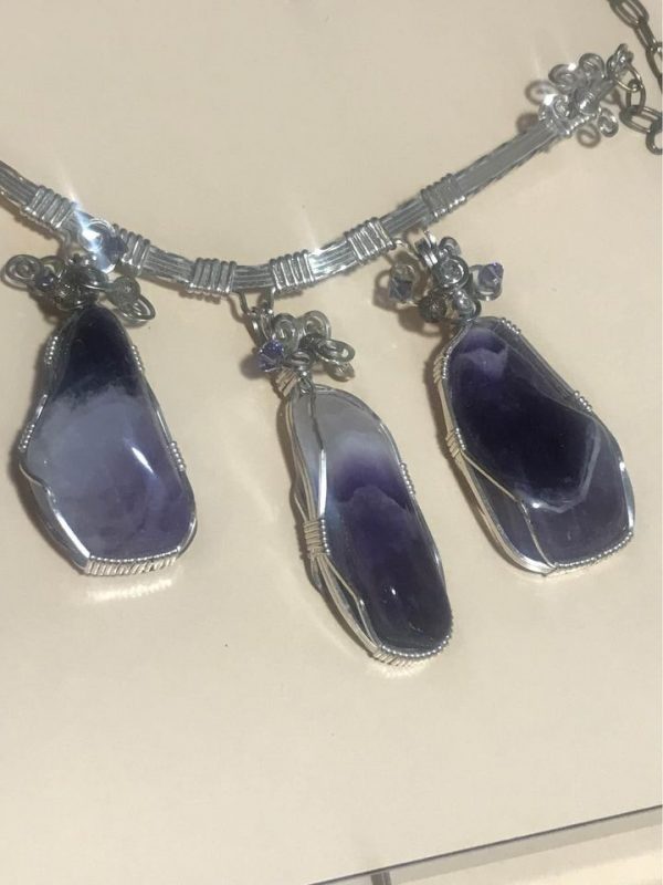 Crystal Amethyst Necklace