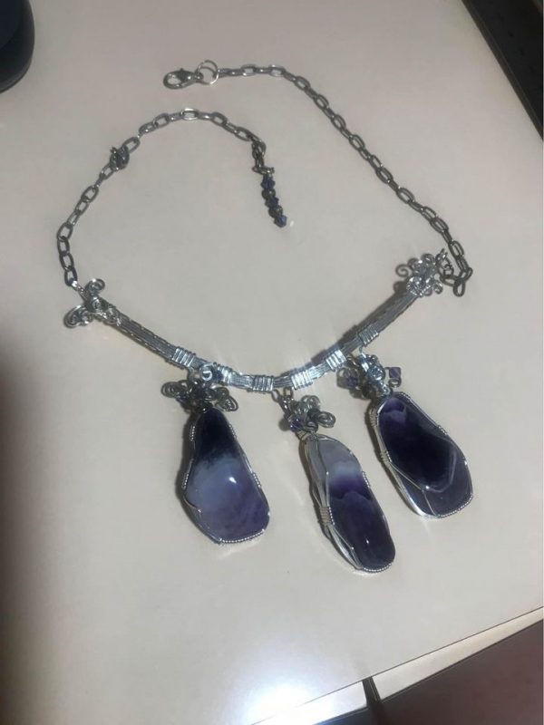 Crystal Amethyst Necklace