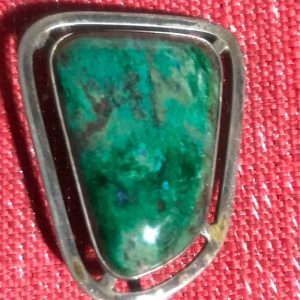 Turquoise and Sterling Silver Pendant