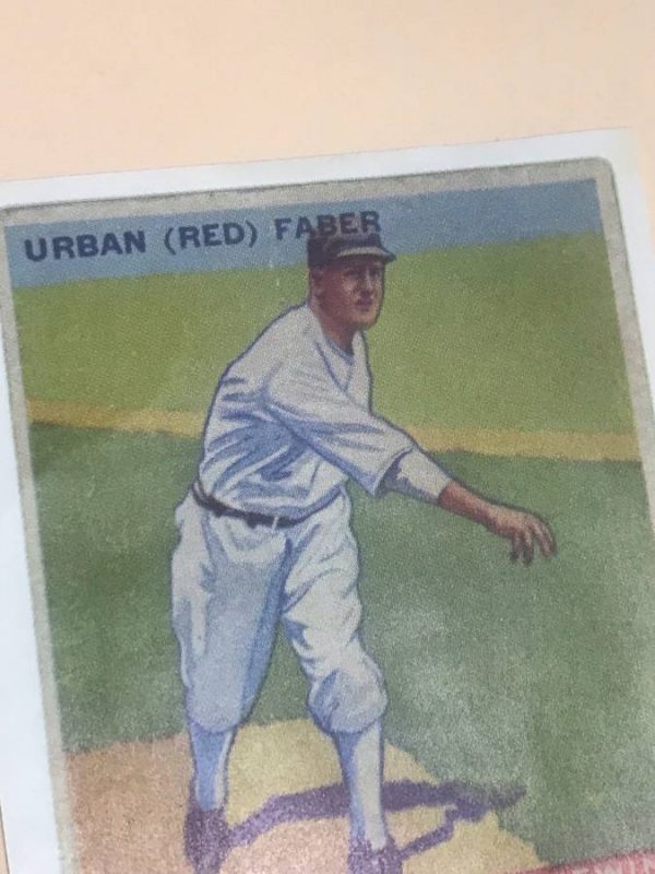 1933 Goudey #79 Urban (Red) Faber Chicago White Sox NM/M Awesome Card!