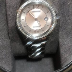 Citizens Eco drive automatic ladies watch with diamonds and day date